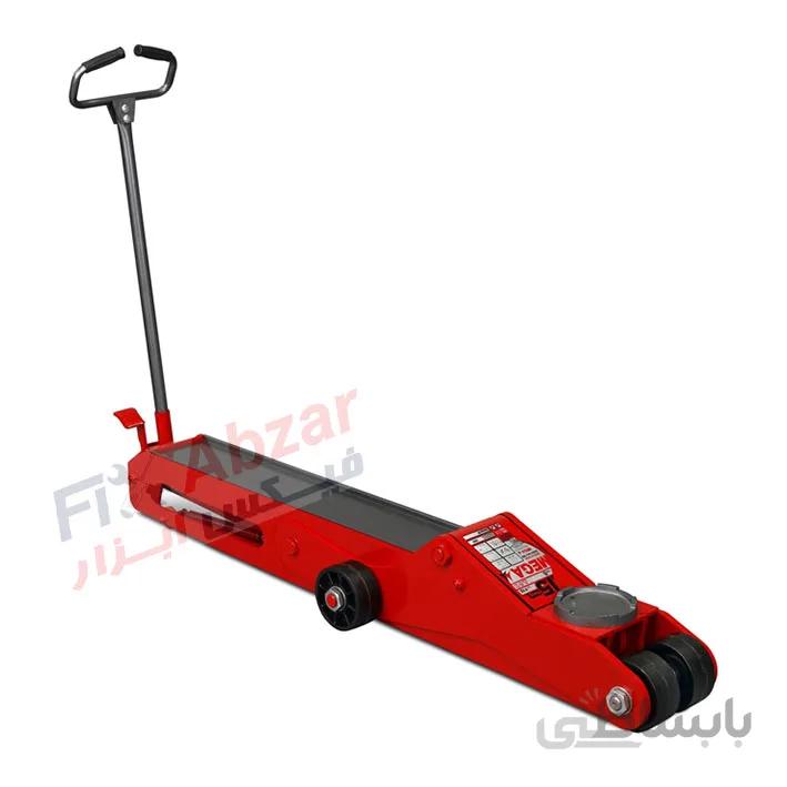 جک سوسماری 15 تن مگا MEGA مدل T15 ا Mega Trolley Jack 15 ton Model T15