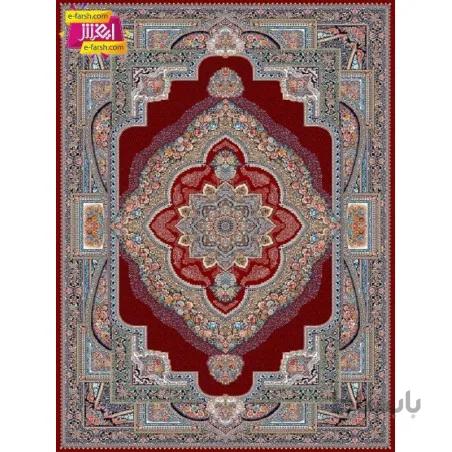 فرش ماشینی نگین مشهد طرح 2597 لاکی