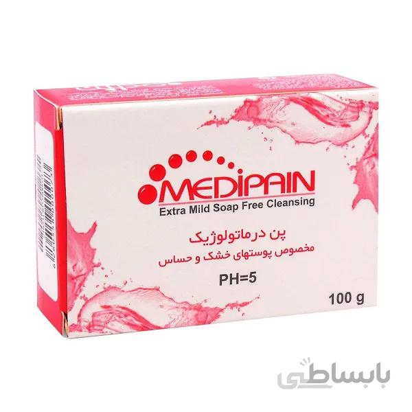 پن درماتولوژیک مدیپن مناسب پوست خشک و حساس وزن 100 گرم