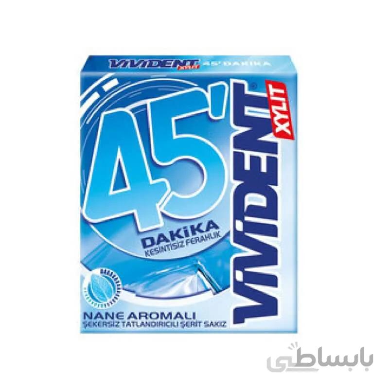 آدامس ویویدنت 45 با طعم نعنا 33 گرم