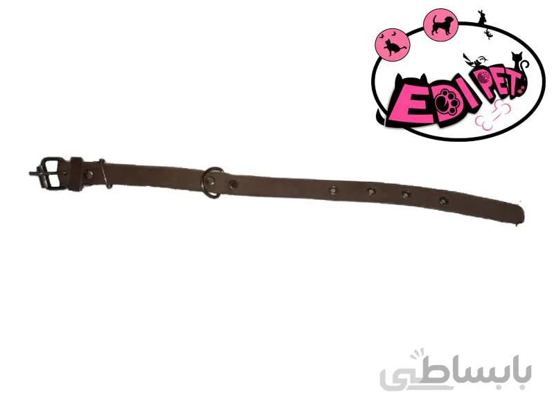 قلاده گردنی چرم طبیعی کوچک
