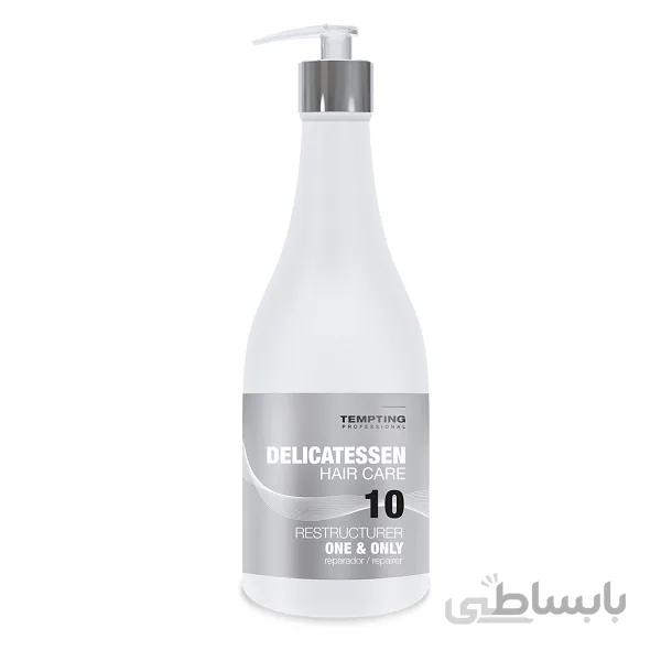 کرم ژل بازسازی و احیا کننده مو تمپتینگ مدل 10 حجم 300 میل