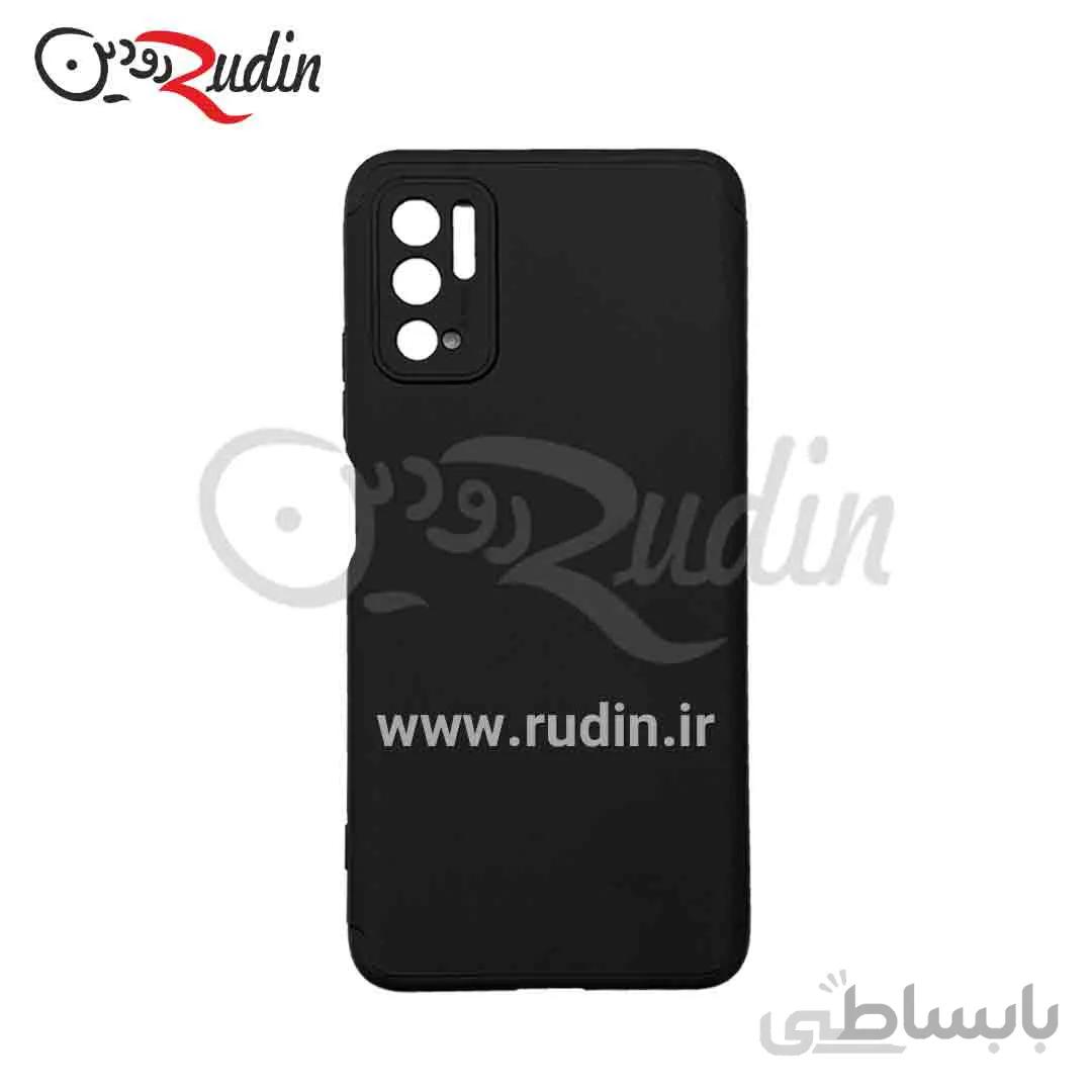 کاور ۳۶۰ درجه مدل GKK مناسب شیائومی poco m3 pro مشکی دور مشکی