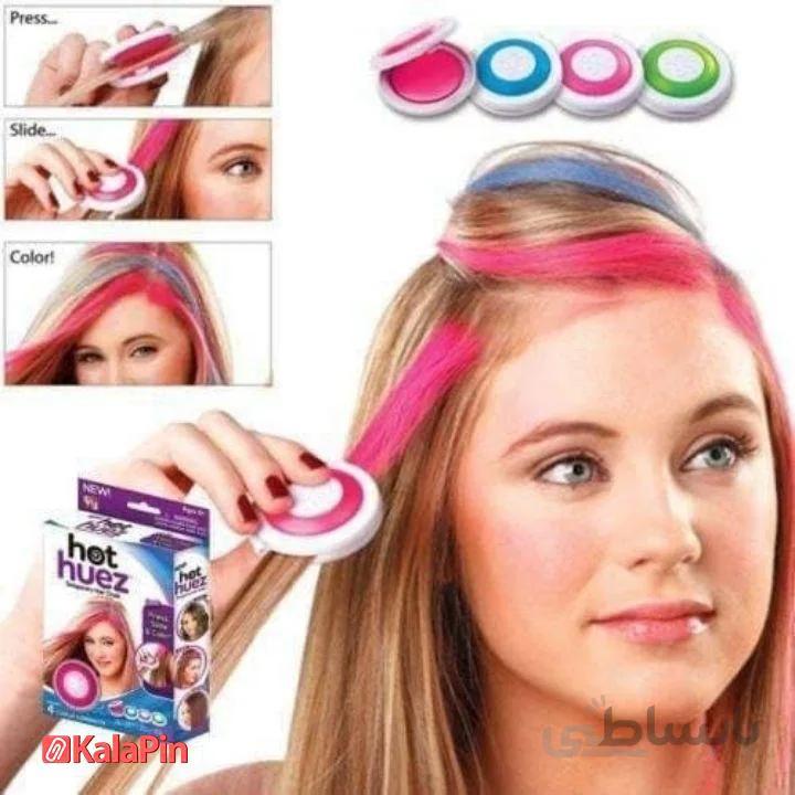 گچ مو هات هیوز hot huez مجموعه 4 عددی