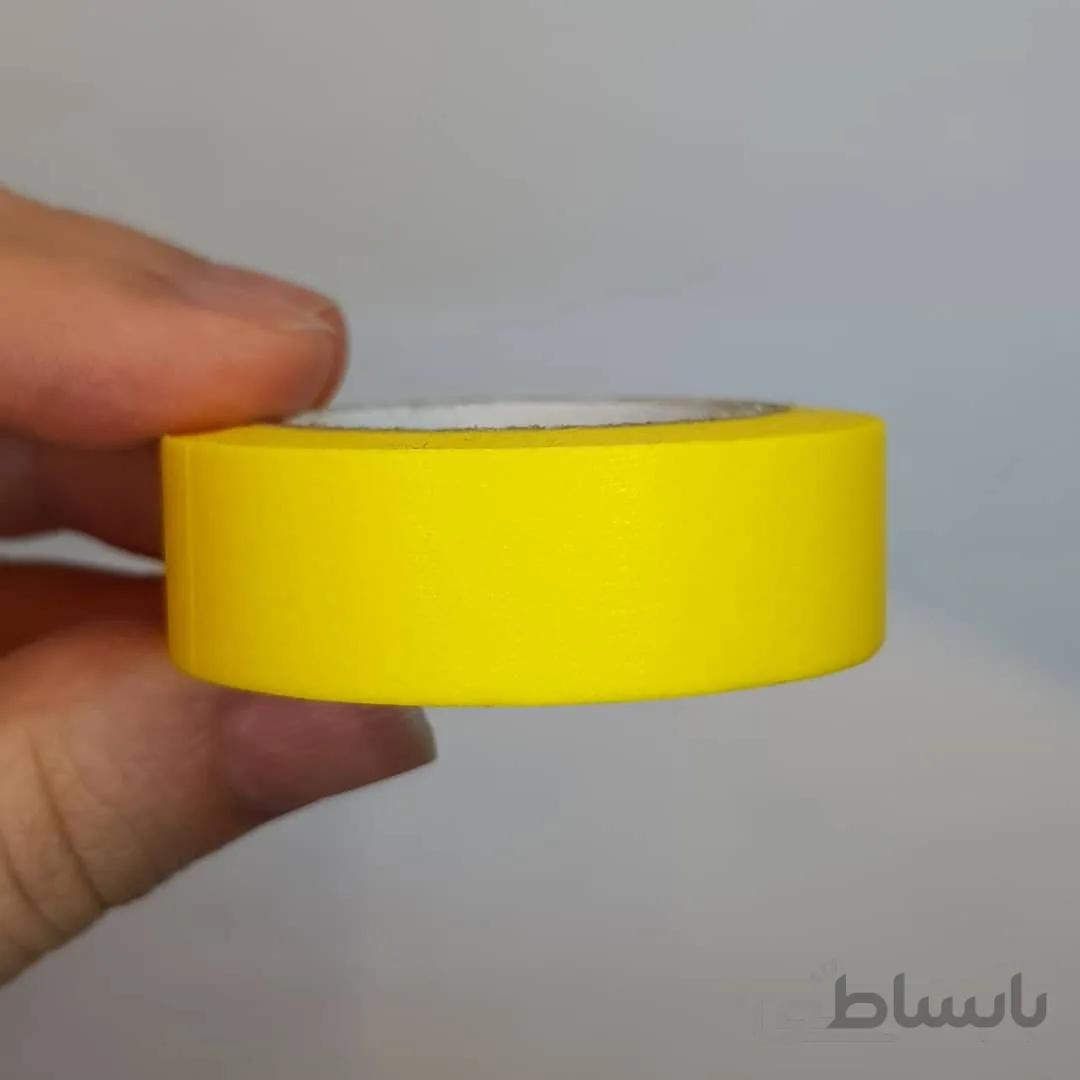 چسب واشی 15 میلیمتری زرد