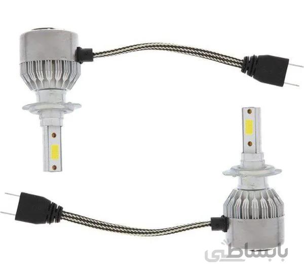 لامپ هدلایت خودرو مدل C6 H7 بسته دو عددی