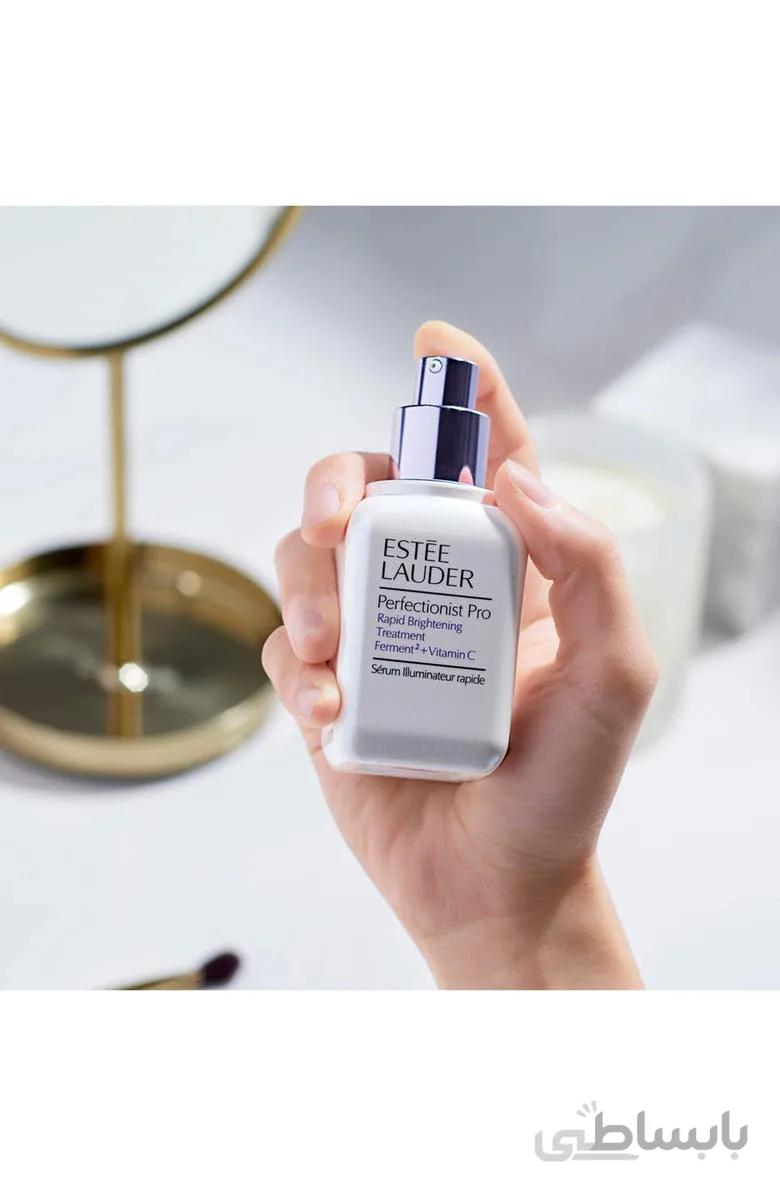 سرم روشنکننده ویتامین سی و ترمیمکننده قوی استی لادر Estee Lauder مدل پرفکشنیست پرو Perfectionist Pro| ضدلک و روشنکننده