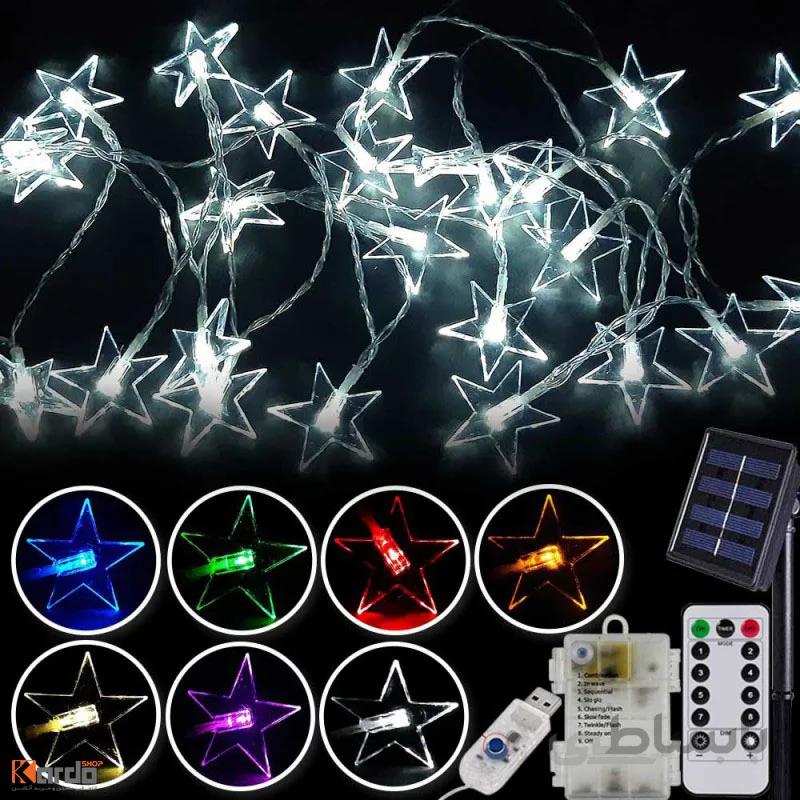 ریسه LED ستاره شفاف