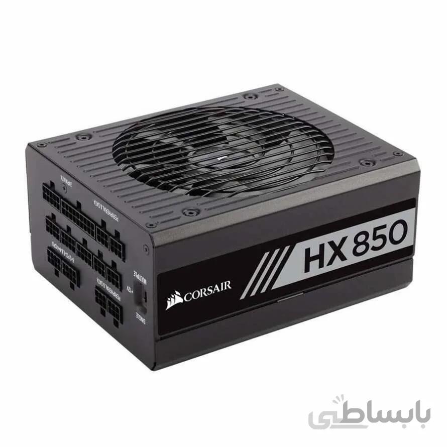 پاور 850 وات کورسیر HX850 Platinum Full Modular ا Corsair HX Series HX850 Platinum Full Modular Power Supply
