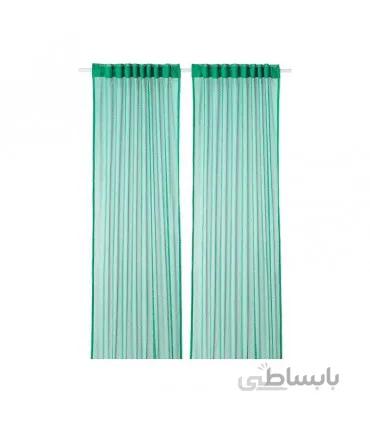 پرده ایکیا مدل GRÅTISTEL رنگ سبز