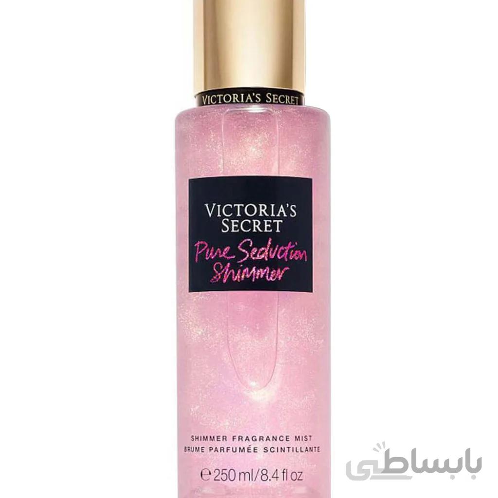 بادی اسپلش اکلیلی پیور سداکشن شیمر ویکتوریا سکرت اورجینال | Victoria's Secret Body Splash Pure Seduction Shimmer 250ml