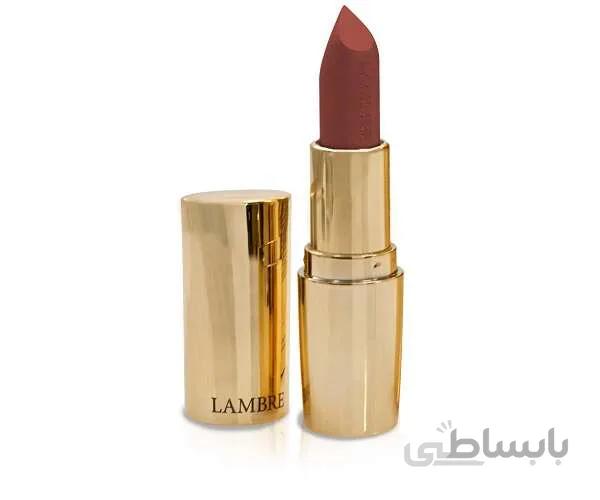 رژ لب جامد کلاسیک لمبر شماره 103 LAMBR Matte Lipstick