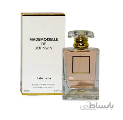 ادو پرفیوم زنانه جان وین مدل Modemoiselle De Johnwin حجم 100 میل ا Johnwin Modemoiselle De Johnwin Eau De Parfum For Women 100 ml
