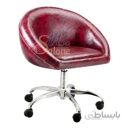 صندلی تابوره آرایشگاهی صنعت نواز مدل SN-3227 ا Sanat Nawaz hairdressing chair, model SN-3227