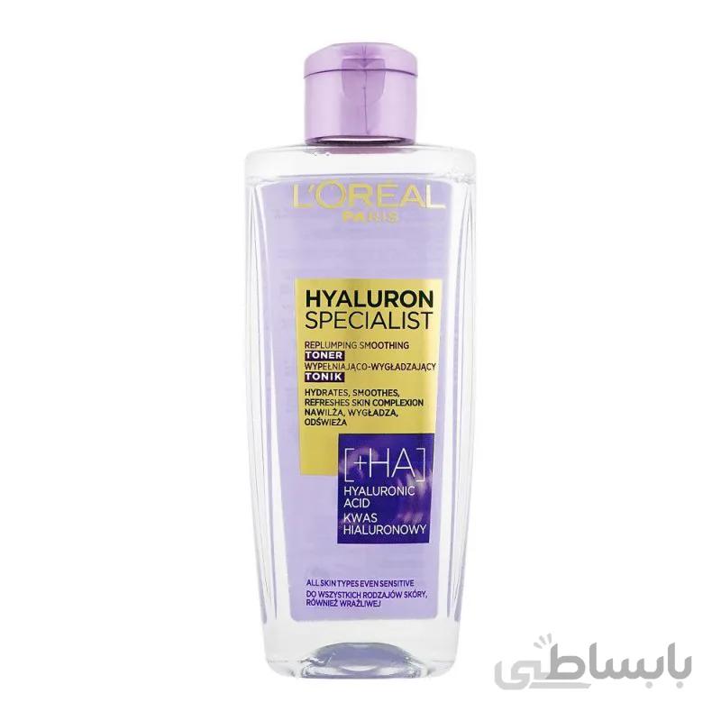 تونر لورئال مدل Hyaluron Specialist