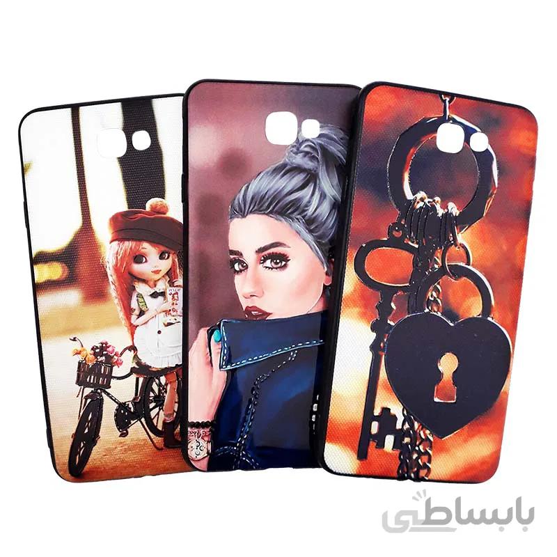 قاب طرح دار گوشی سامسونگ J7 Prime