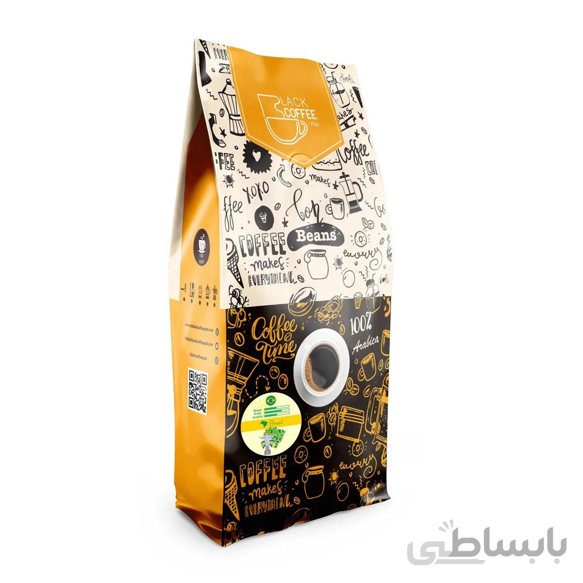 دانه قهوه برزیل - Brasil coffee beans - یک کیلویی