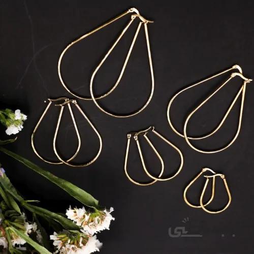 گوشواره استیل مدل اشک
