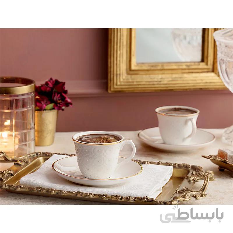 ست قهوه خوری 8 پارچه مدل Craspedia مادام کوکو