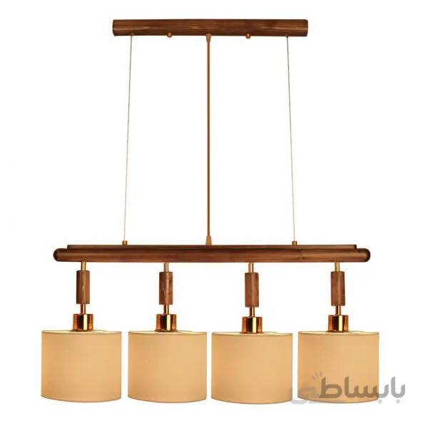 Gi4 نورآویز چوبی(لوستر) مدل