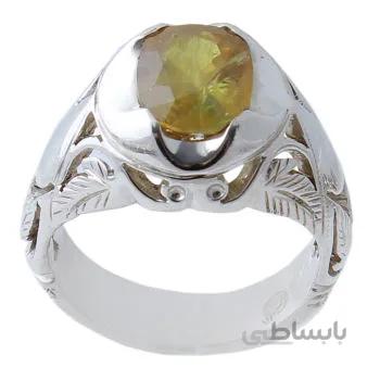 انگشتر نقره مردانه کد AM_1099