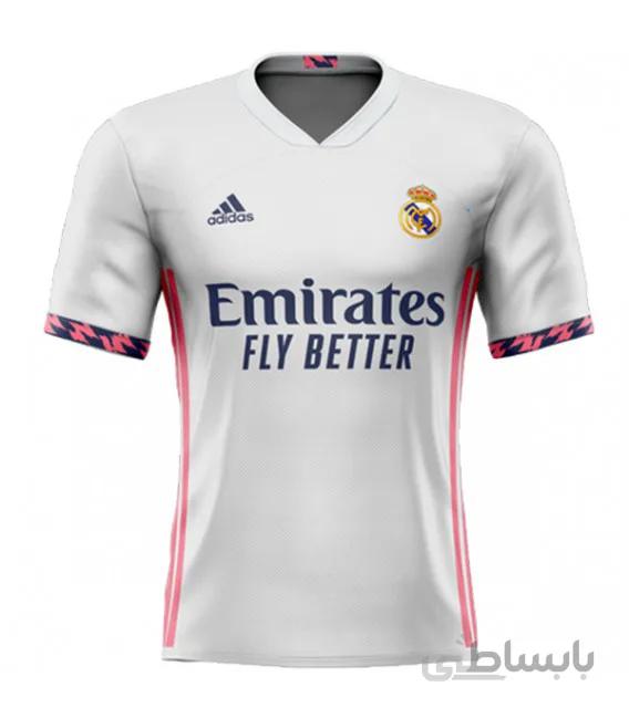 لباس اول تیم رئال مادرید Real Madrid home jersey 1st shirt 2020-2021