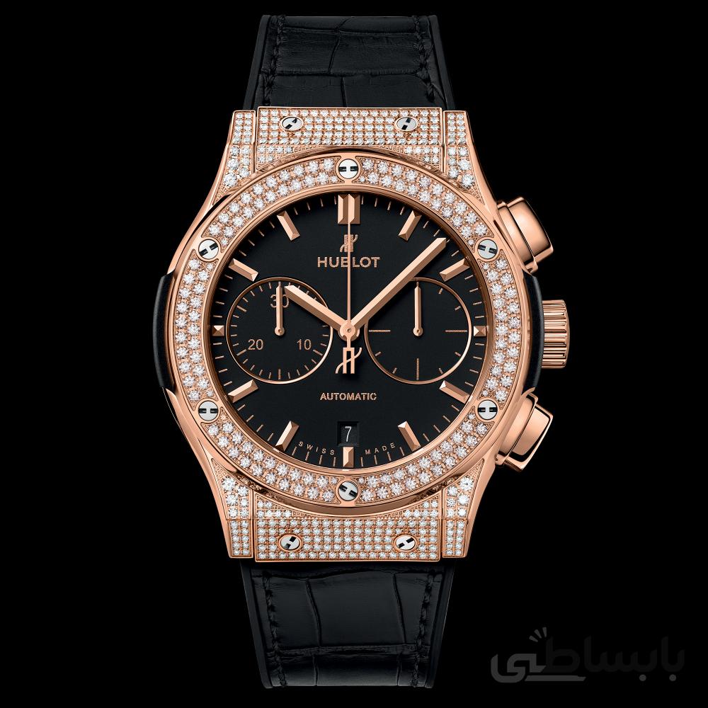 ساعت مچی هابلوت مدل Hublot Classic Fusion Pavé