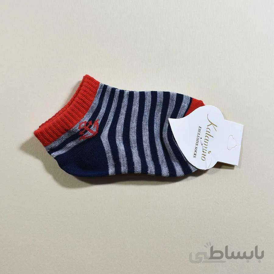 جوراب نیم ساق بچه گانه کد 3116 – 1 تا 4 سال