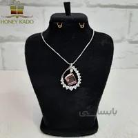 گردنبند زنانه سواروسکی مدل اشک 02