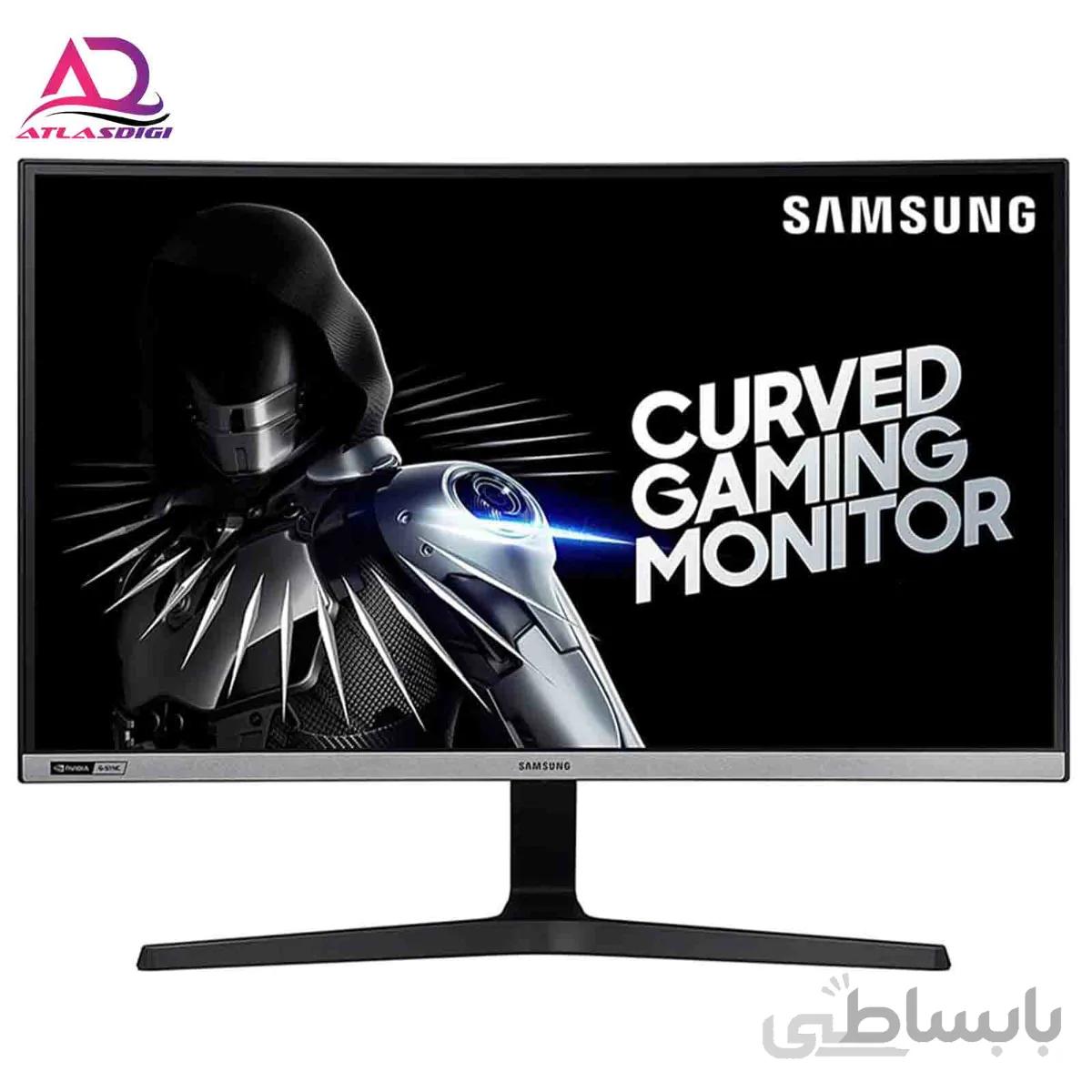 مانیتور خمیده گیمینگ 27 اینچ Samsung مدل C27RG50 ا Samsung C27RG50 27 Inch 240Hz G-SYNC Curved Gaming Monitor