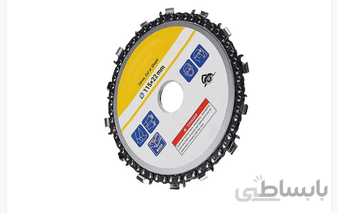 صفحه برش زنجیری مینی فرز TITAN قطر 115 میلی متر
