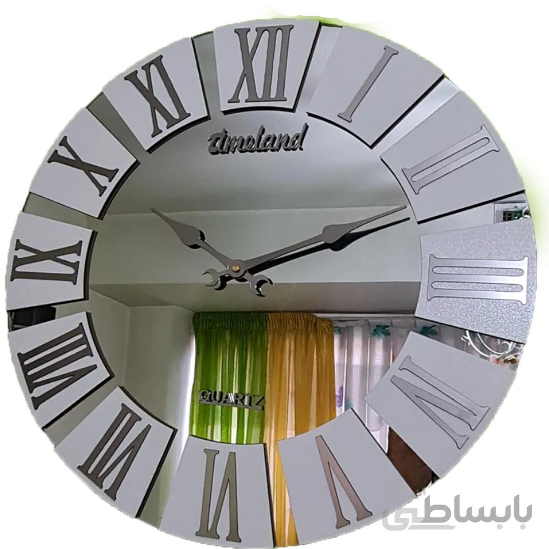 انواع ساعت دیواری آینه ای پازلی یونانی ا Puzzle wall clock2