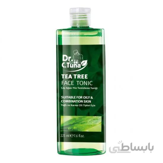 تونر پاک کننده صورت تی تری دکتر سی تونا Dr C.Tuna فارماسی حجم 225 میل