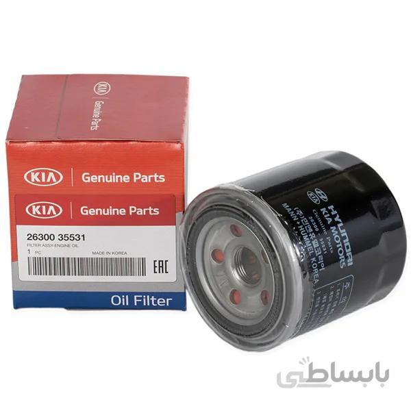 فیلتر روغن کیا سراتو ۱۸-۲۰۰۸ (اصلی جنیون پارت ۳۵۵۰۵)