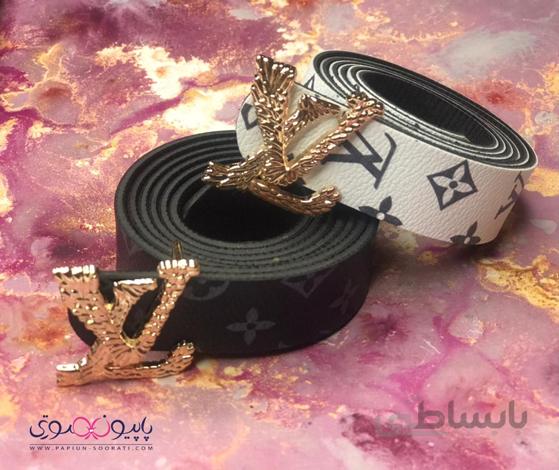 کمربند چرم زنانه لویی ویتون