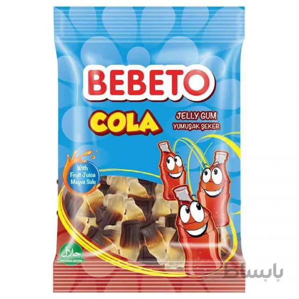 پاستیل ببتو نوشابه ای کولا 120 گرمی BEBETO_COLA
