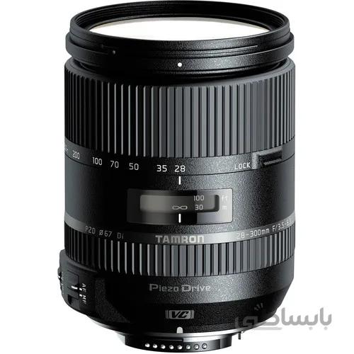 لنز تامرون مدل 28-300 F/3.5-6.3 DI VC PZD مناسب برای دوربین‌های نیکون ا Tamron 28-300 F/3.5-6.3 DI VC PZD For Nikon Cameras Lens
