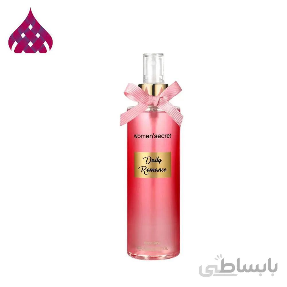 بادی اسپلش وومن سکرت Women Secret مدل دیلی رومنس Daily Romance حجم 250 میل