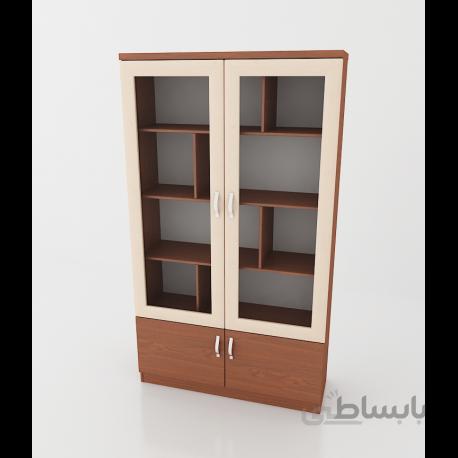 کتابخانه 110 قابدار درب کوتاه