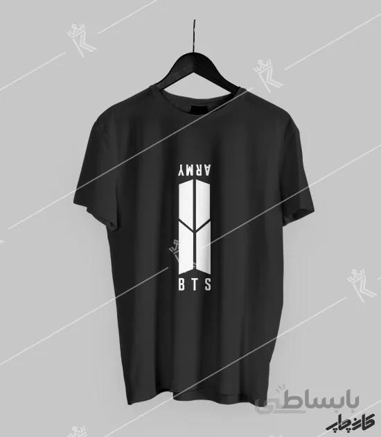 تیشرت بی تی اس مشکی BTS