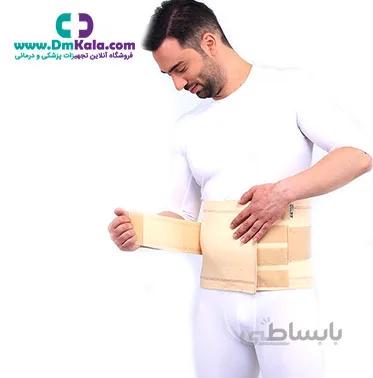 شکم بند تمام کش پلدار با کش ساپورت الحاقی (کد: 210311) آدور ا Ador Full brimmed girdle with additional support elastic Code: 210311