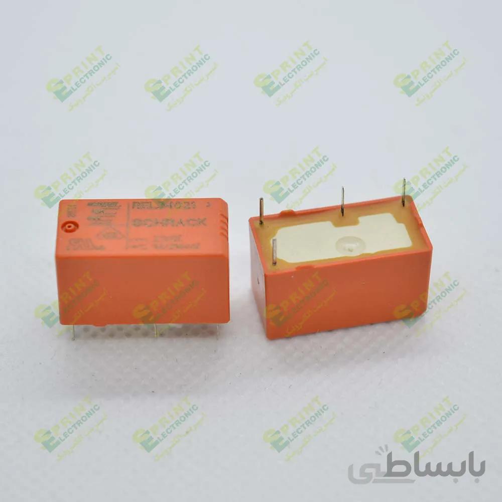 رله 21 ولت 4 پایه 5 آمپر SCHRACK REL34021