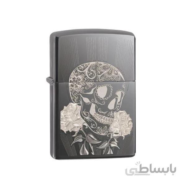 فندک زیپو Fancy Skull Design کد 29883