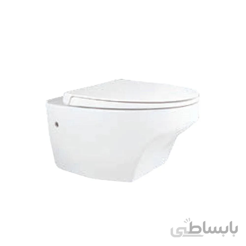 توالت فرنگی وال هنگ مروارید مدل مگا - 1