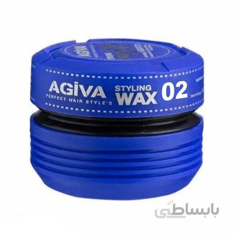 واکس مو آگیوا 02 مرطوب و براق کننده مو AGIVA Styling Waxواکس مو شماره 02 آگیوا