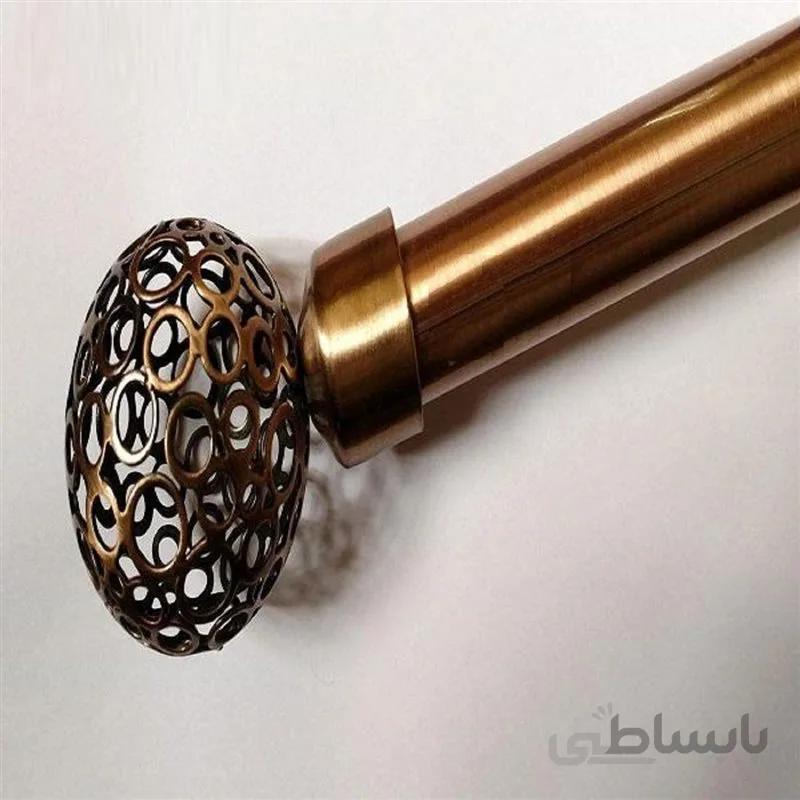 چوب پرده پانچ برنز کد A-B-001