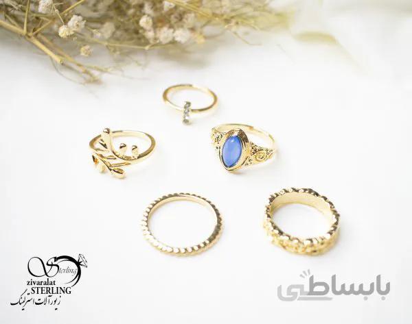 پک انگشتر زنانه کد 5601