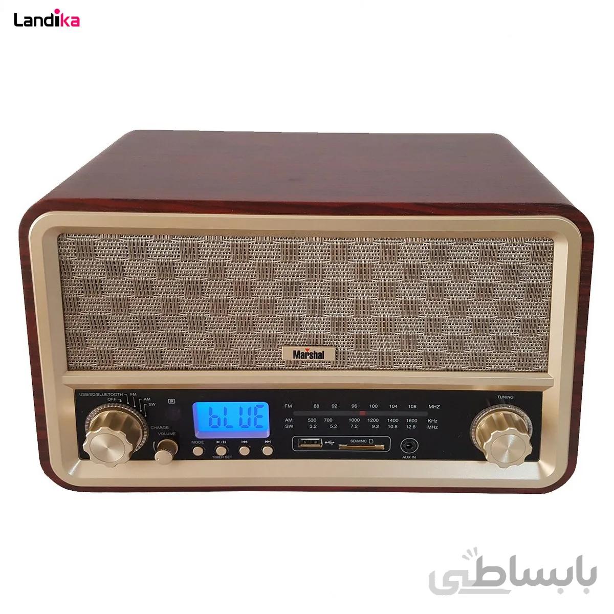 اسپیکر بلوتوثی مارشال مدل ME-1135