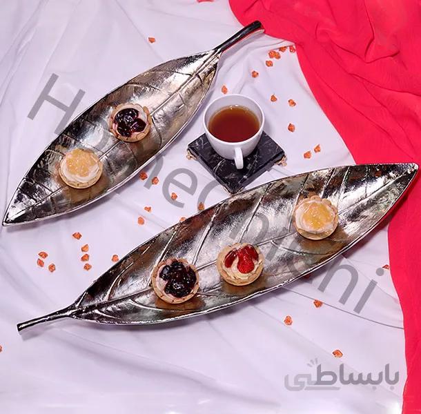 برگ پرتقال آلومینیومی نقره ای کوچک