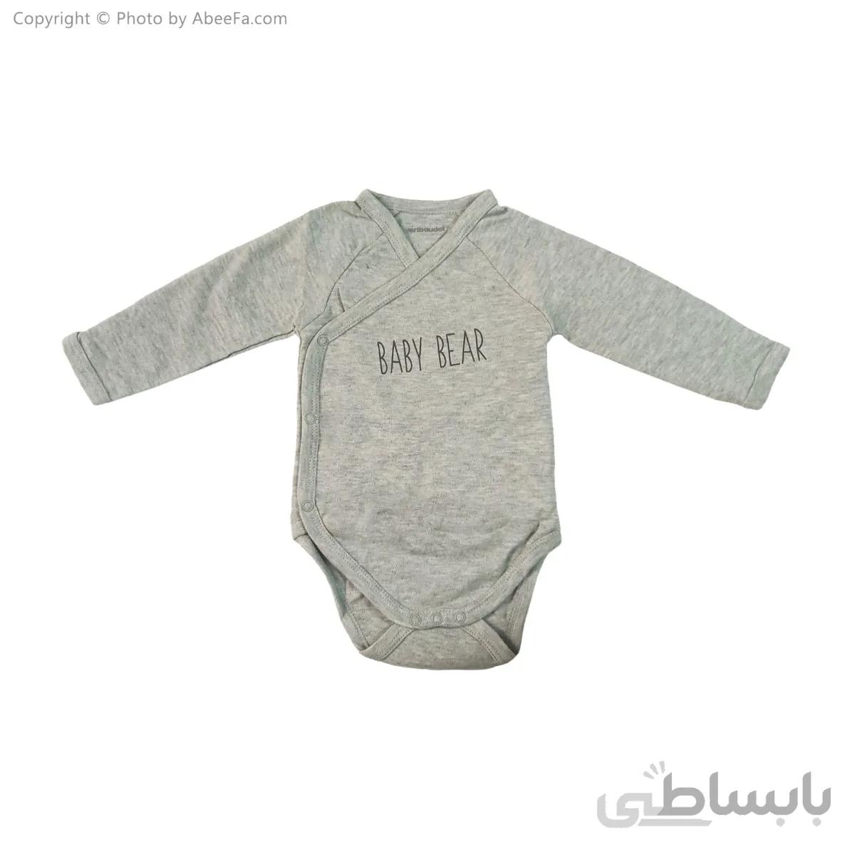 بادی آستین بلند نوزادی ورت مدل vertb-S